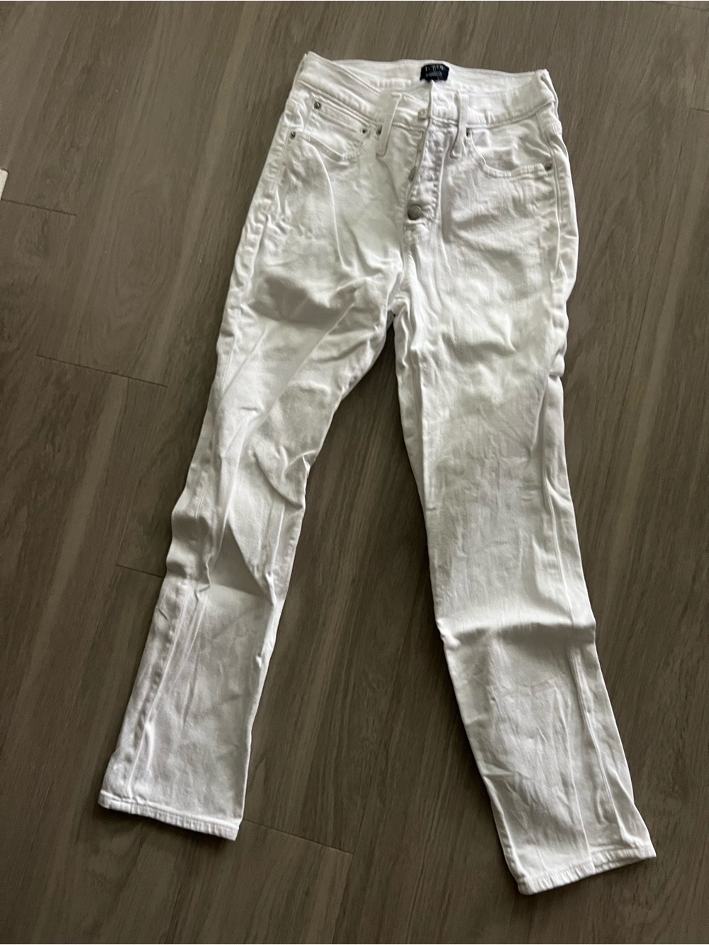 JCrew white jeans